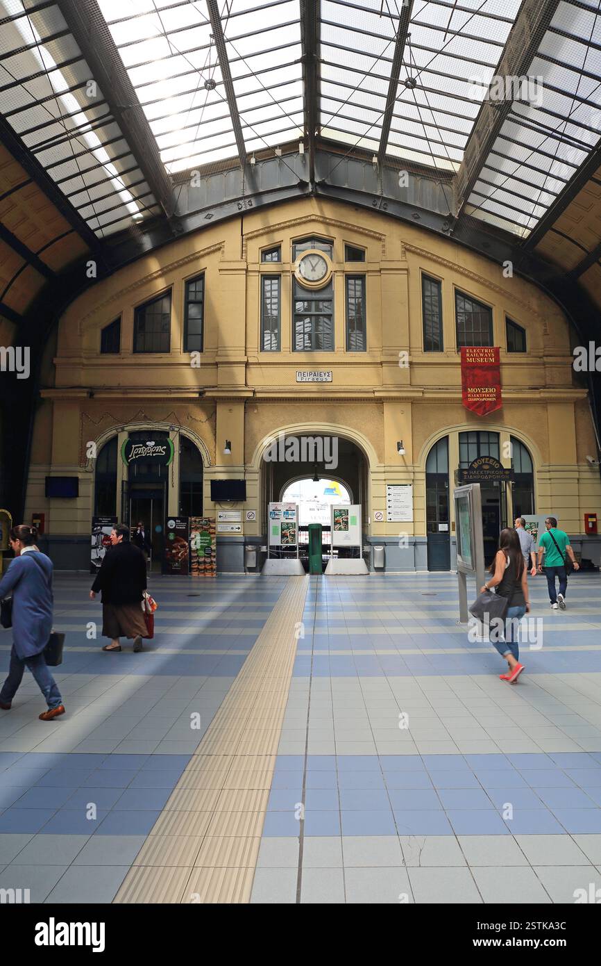 Station de métro Pirée Banque D'Images