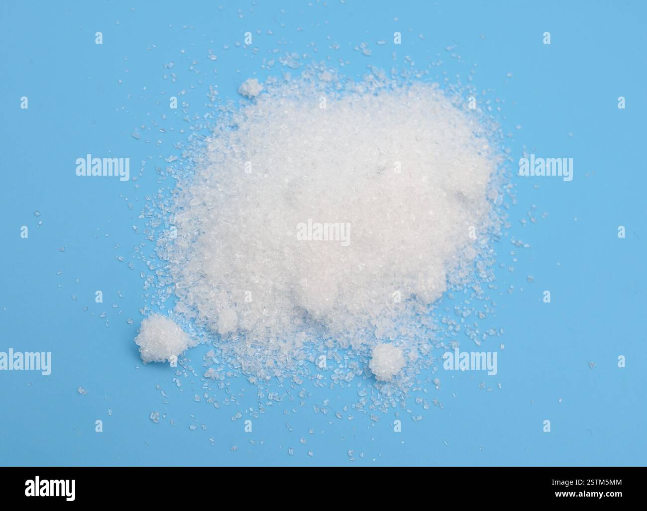 Le sulfate de zinc est un composé inorganique de formule ZnSO4 Banque D'Images