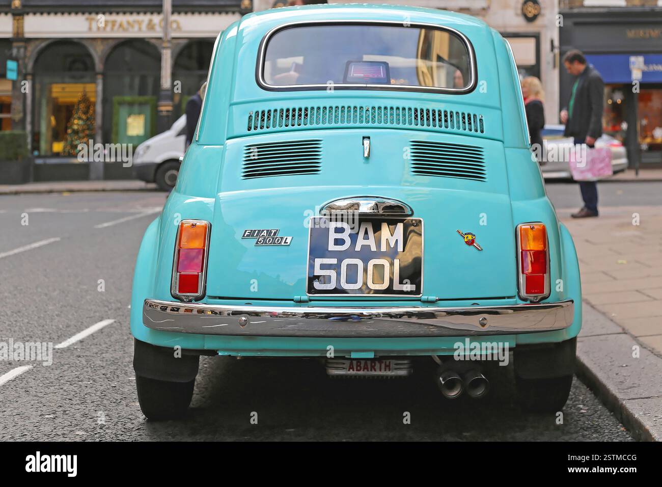 Fiat 500 Abarth original Banque D'Images