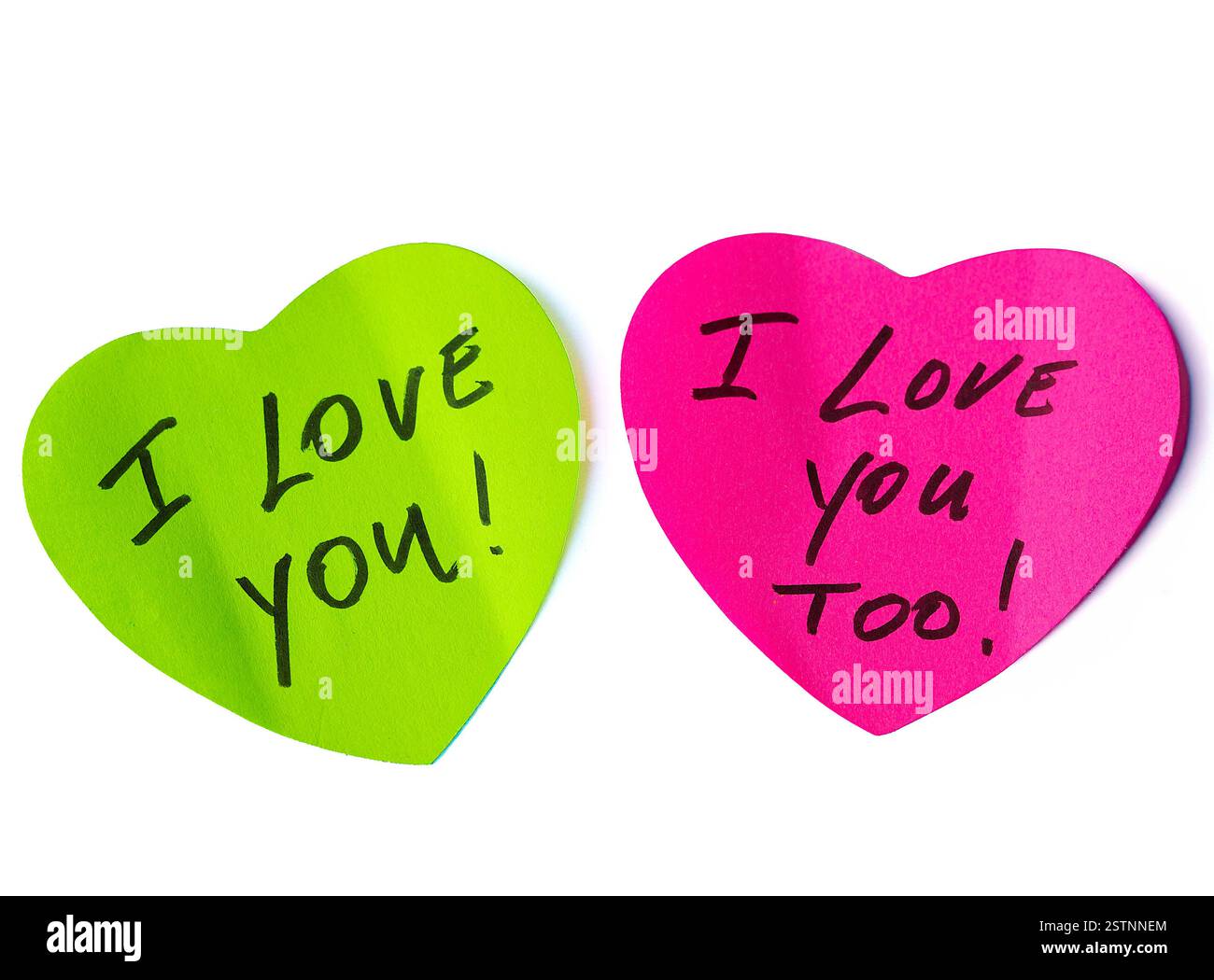 Message d’amour Banque D'Images