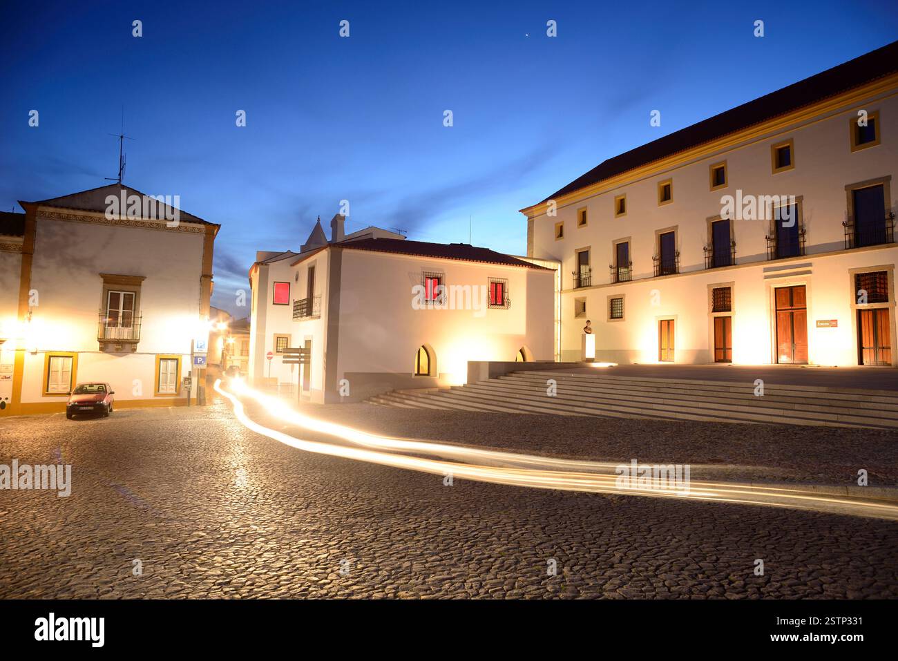 Ville d'Evora, Alentejo, Portugal Banque D'Images