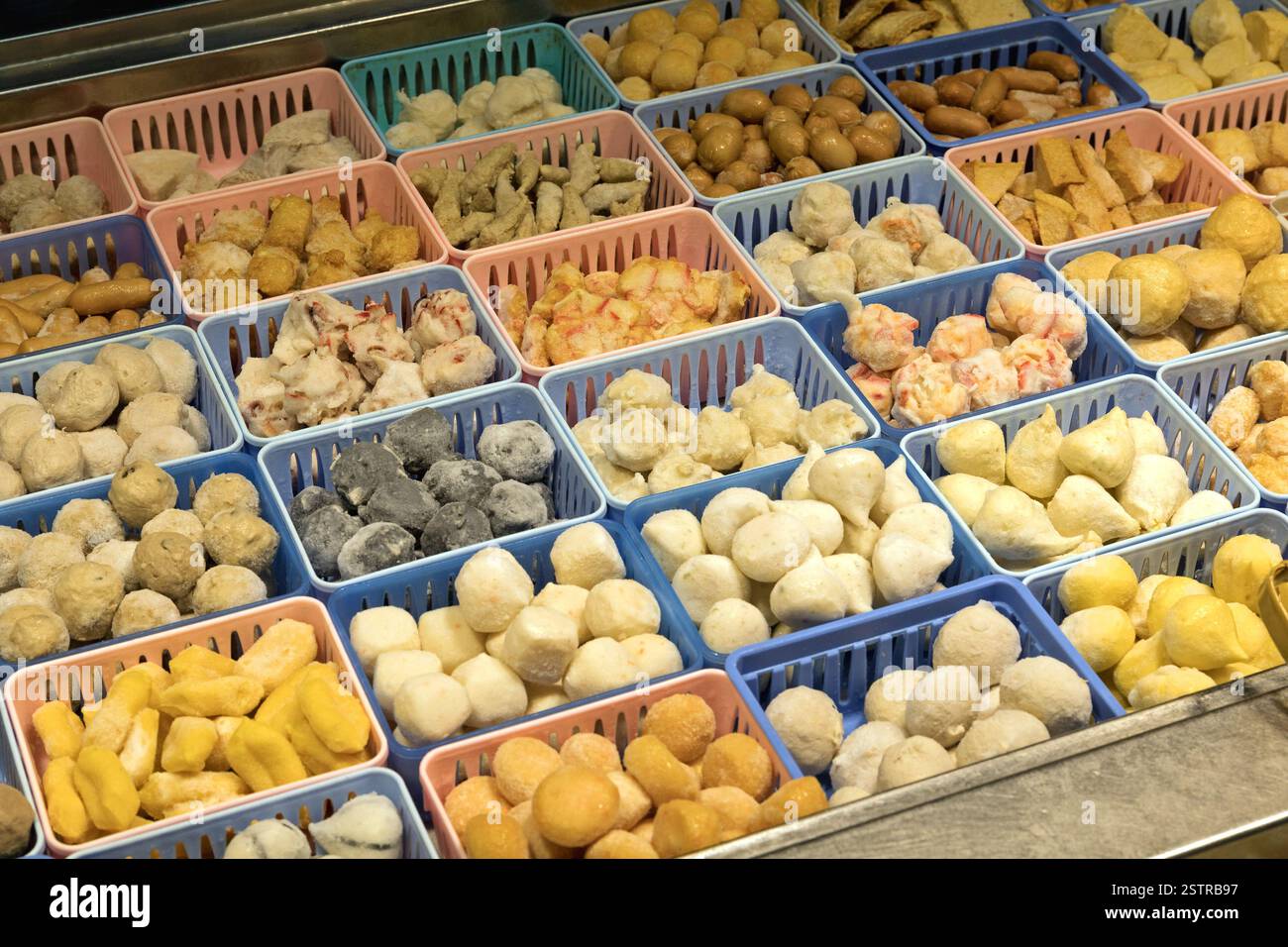 Aliments surgelés en vrac Banque D'Images