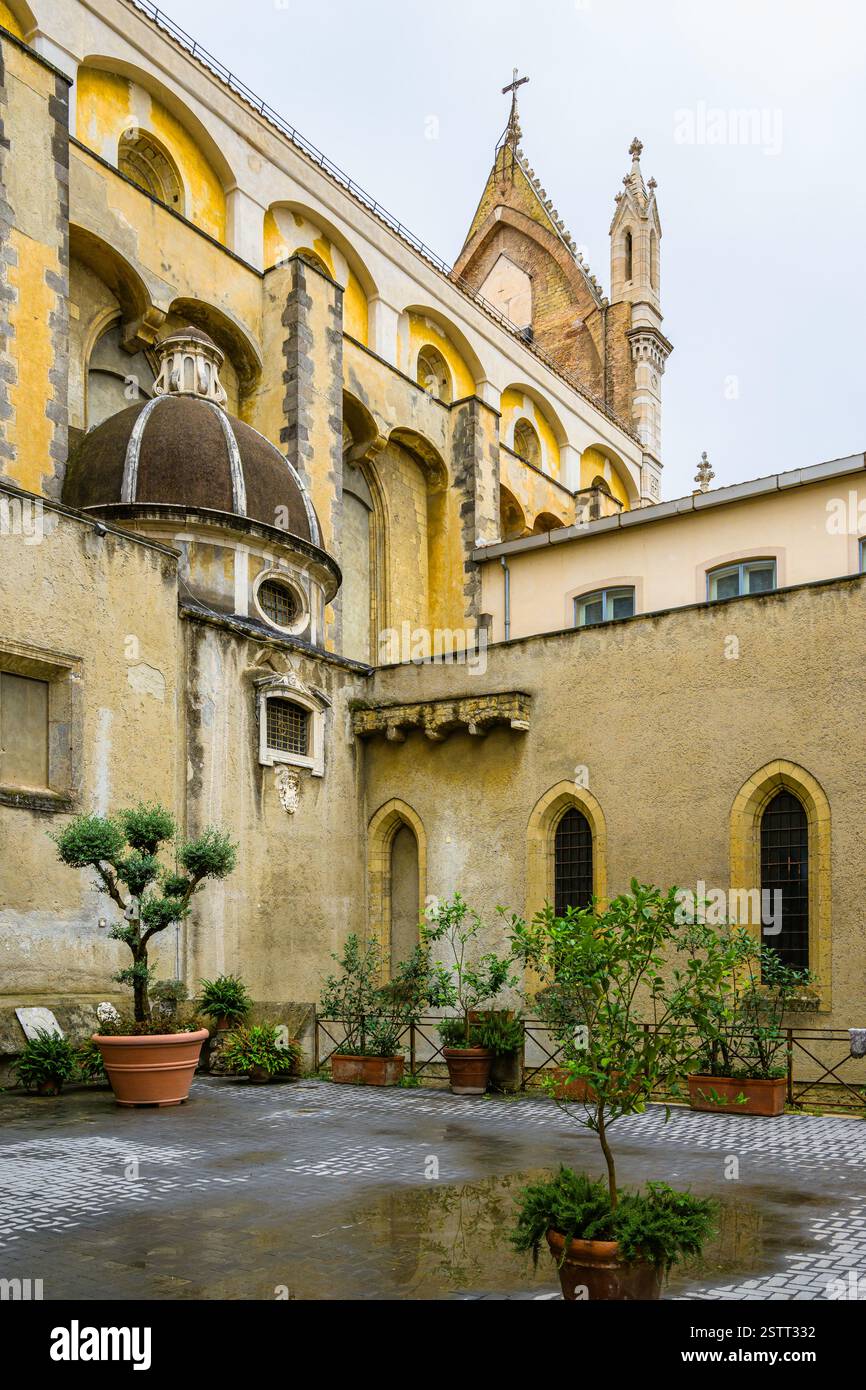 Cathédrale Santa Maria Assunta, Naples, Campanie, Italie, Europe Banque D'Images