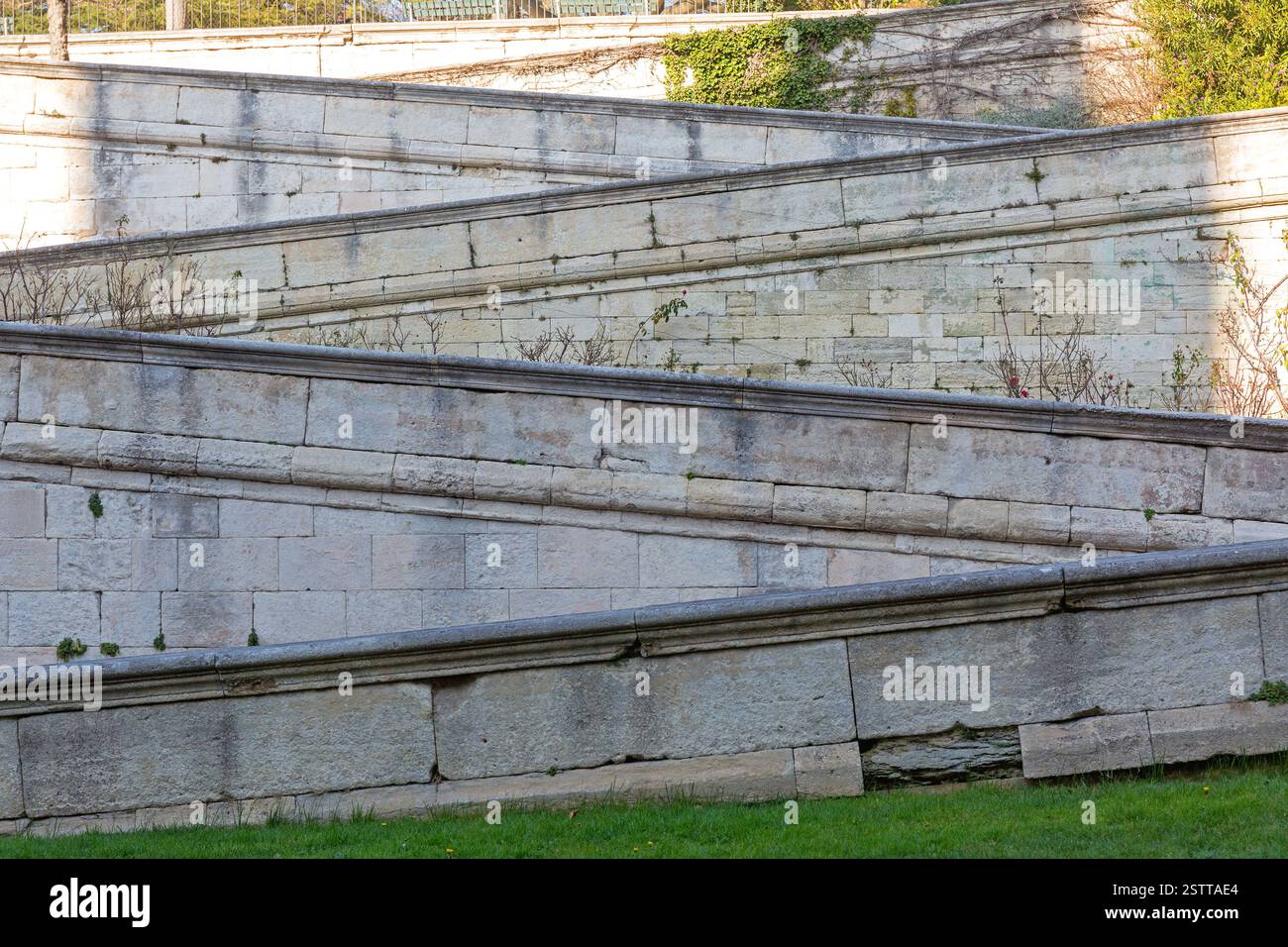 Escaliers Sainte Anne France Banque D'Images