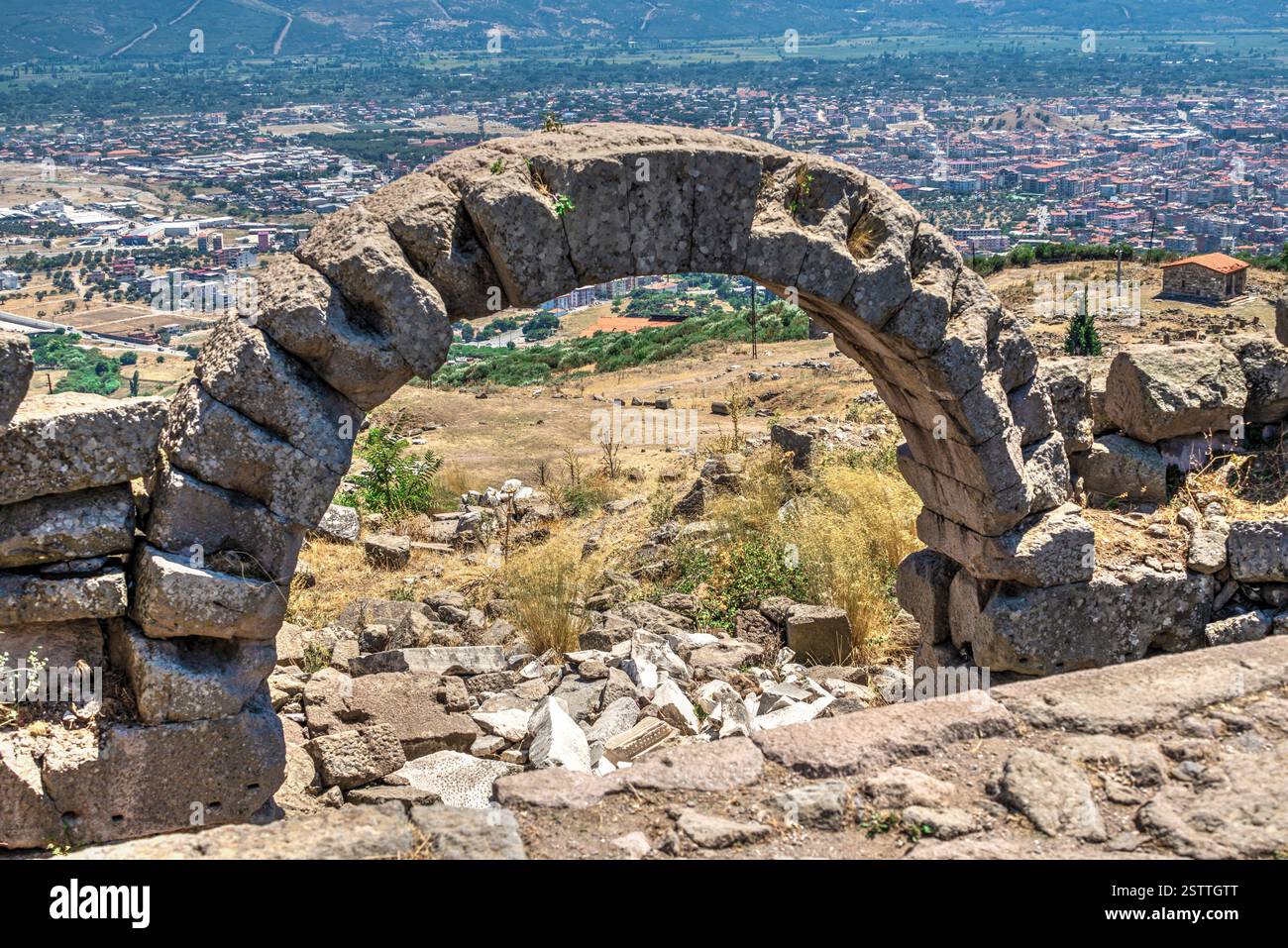 Pergame ancienne ville en Turquie Banque D'Images