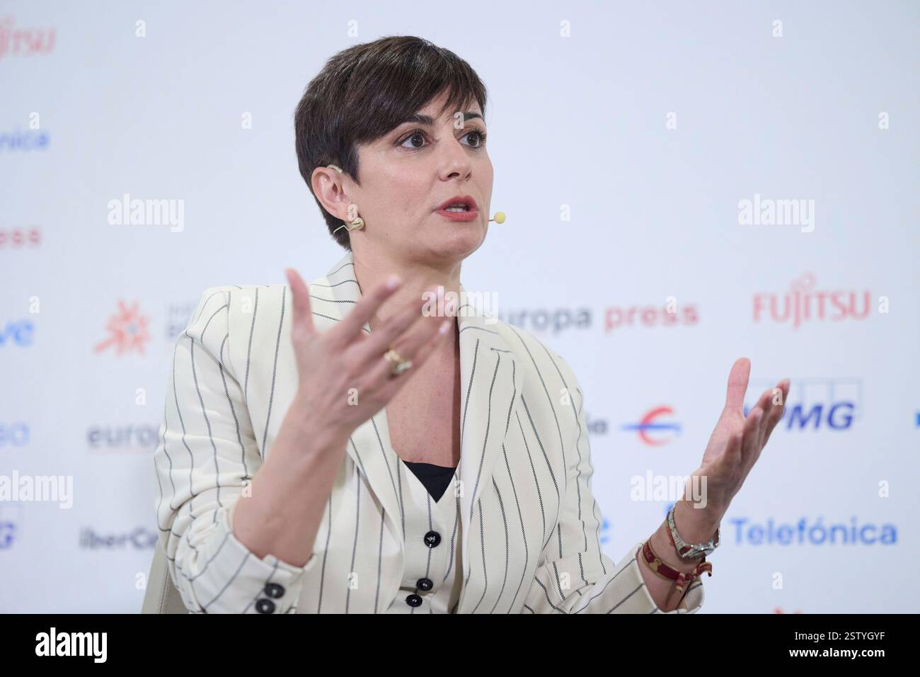 The Minister of Housing, Isabel Rodríguez, during a Europa Press ...