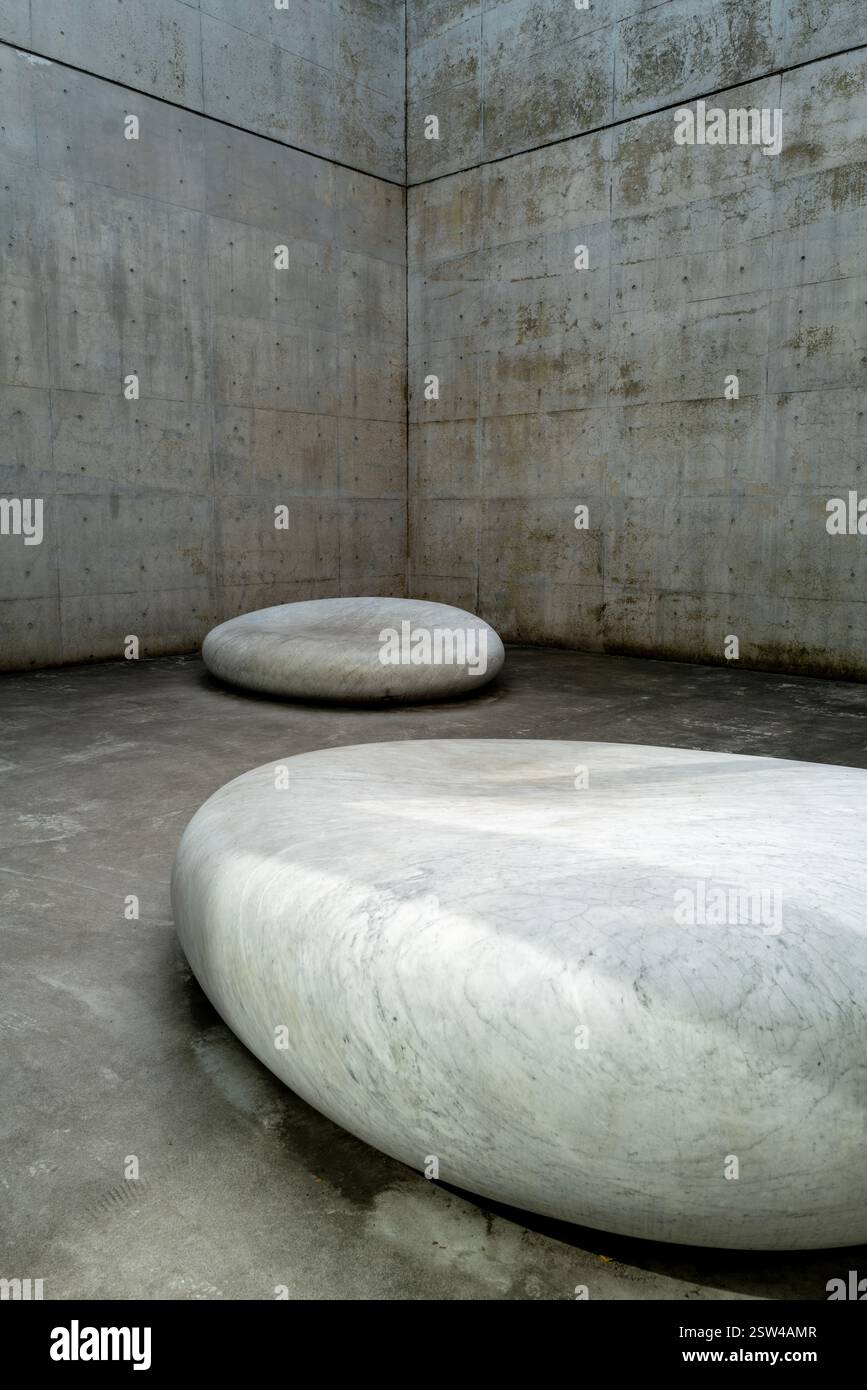 Japon, île de Naoshima, musée d'art moderne de la Maison Benesse Banque D'Images