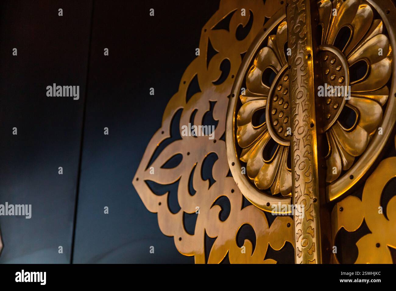 Porte Hozomon du temple Senso-ji, Asakusa, Taito-ku, Tokyo, Japon Banque D'Images