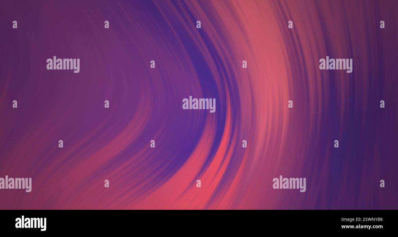 Image abstraite avec des ondes de gradient violettes et roses Banque D'Images
