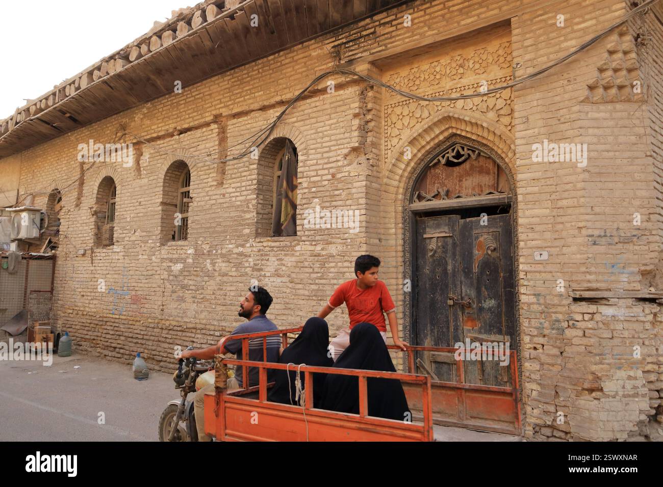 Basra, Bassorah en Irak - 10 novembre 2024 : la vieille ville de la ville, impessions du quartier historique d'Ashar Banque D'Images