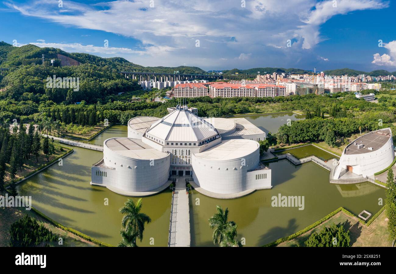 Humen Fort Naval Battle Museum, ville de Dongguan, province du Guangdong, Chine Banque D'Images