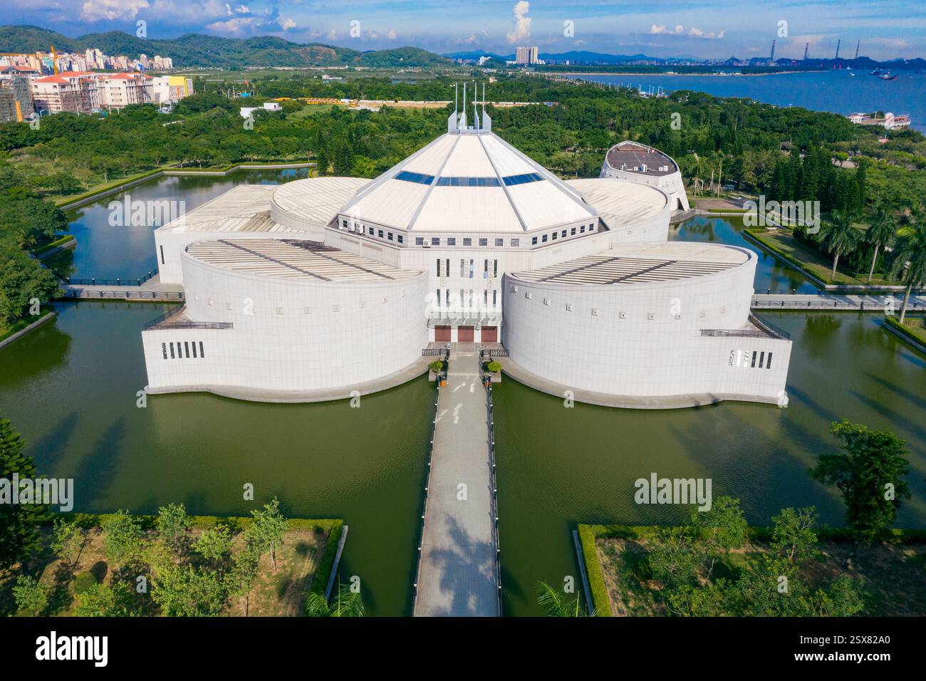 Humen Fort Naval Battle Museum, ville de Dongguan, province du Guangdong, Chine Banque D'Images