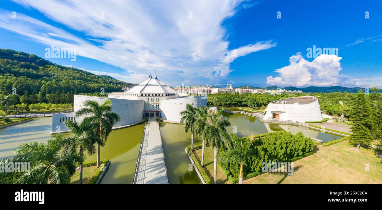 Humen Fort Naval Battle Museum, ville de Dongguan, province du Guangdong, Chine Banque D'Images