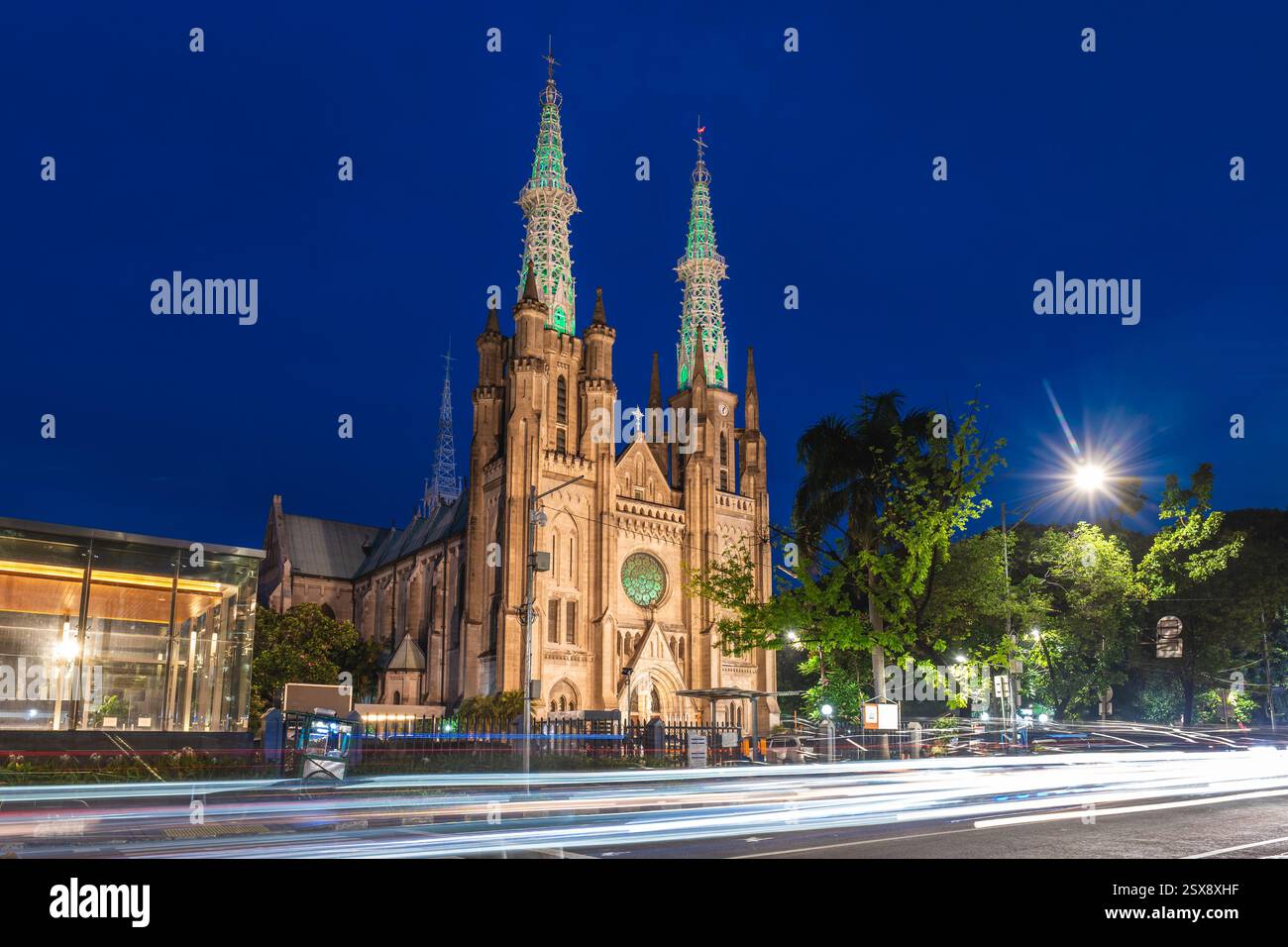 Jakarta Cathedral, une cathédrale catholique romaine située à Jakarta, en Indonésie Banque D'Images