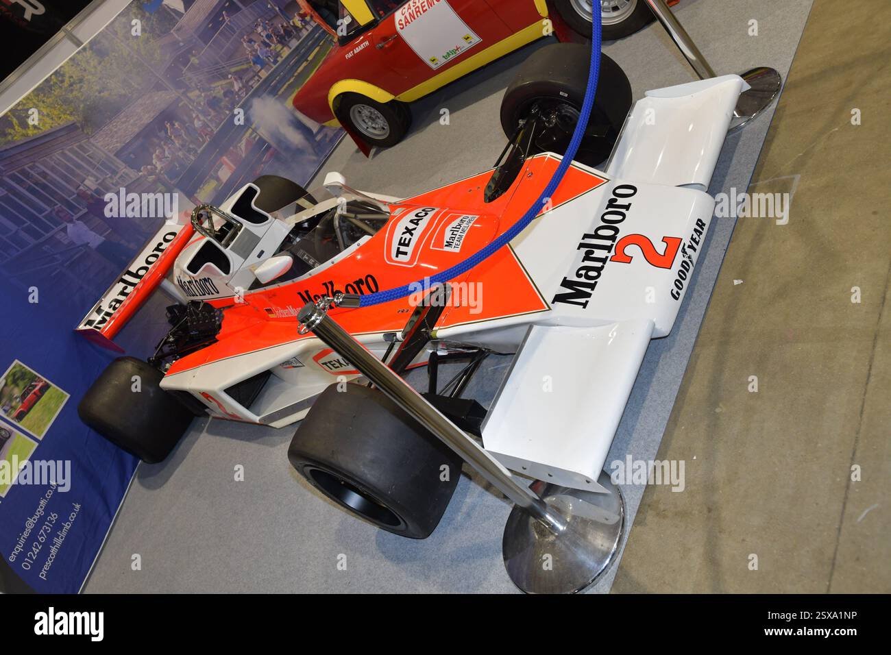 Course rétro 2025 Banque D'Images