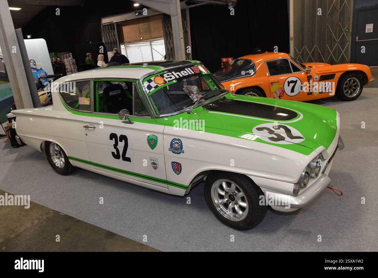 Course rétro 2025 Banque D'Images