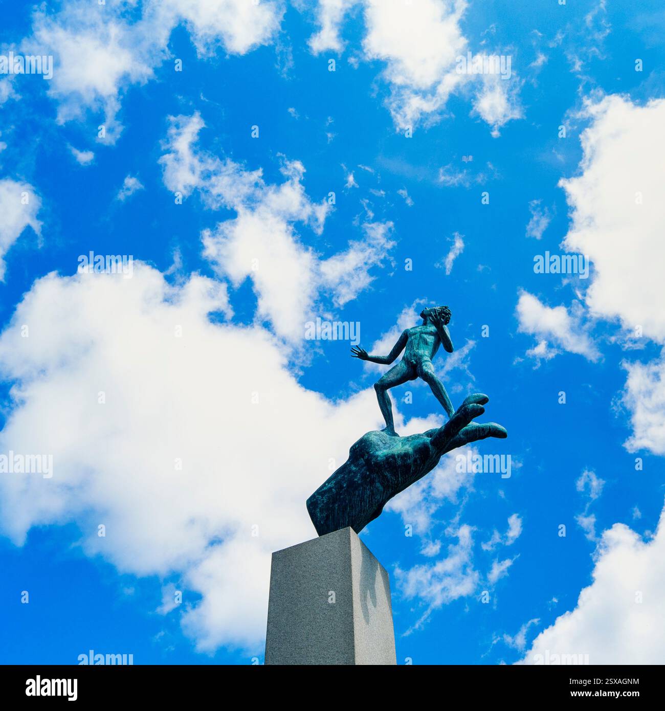 Gods Hand de Carl milles Banque D'Images