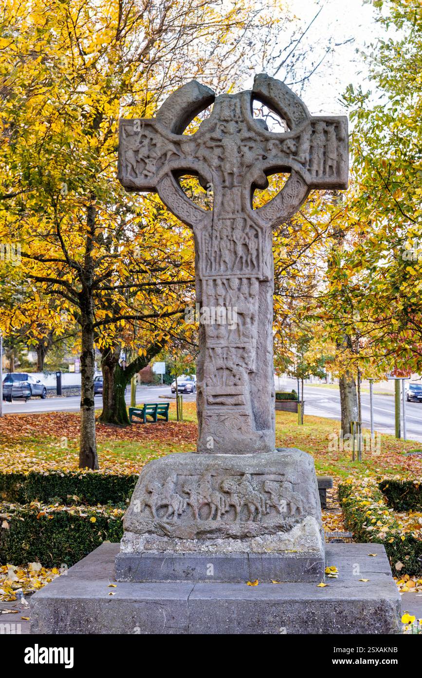 Market Cross, Xe siècle, Kells, Co. Meath, Irlande Banque D'Images