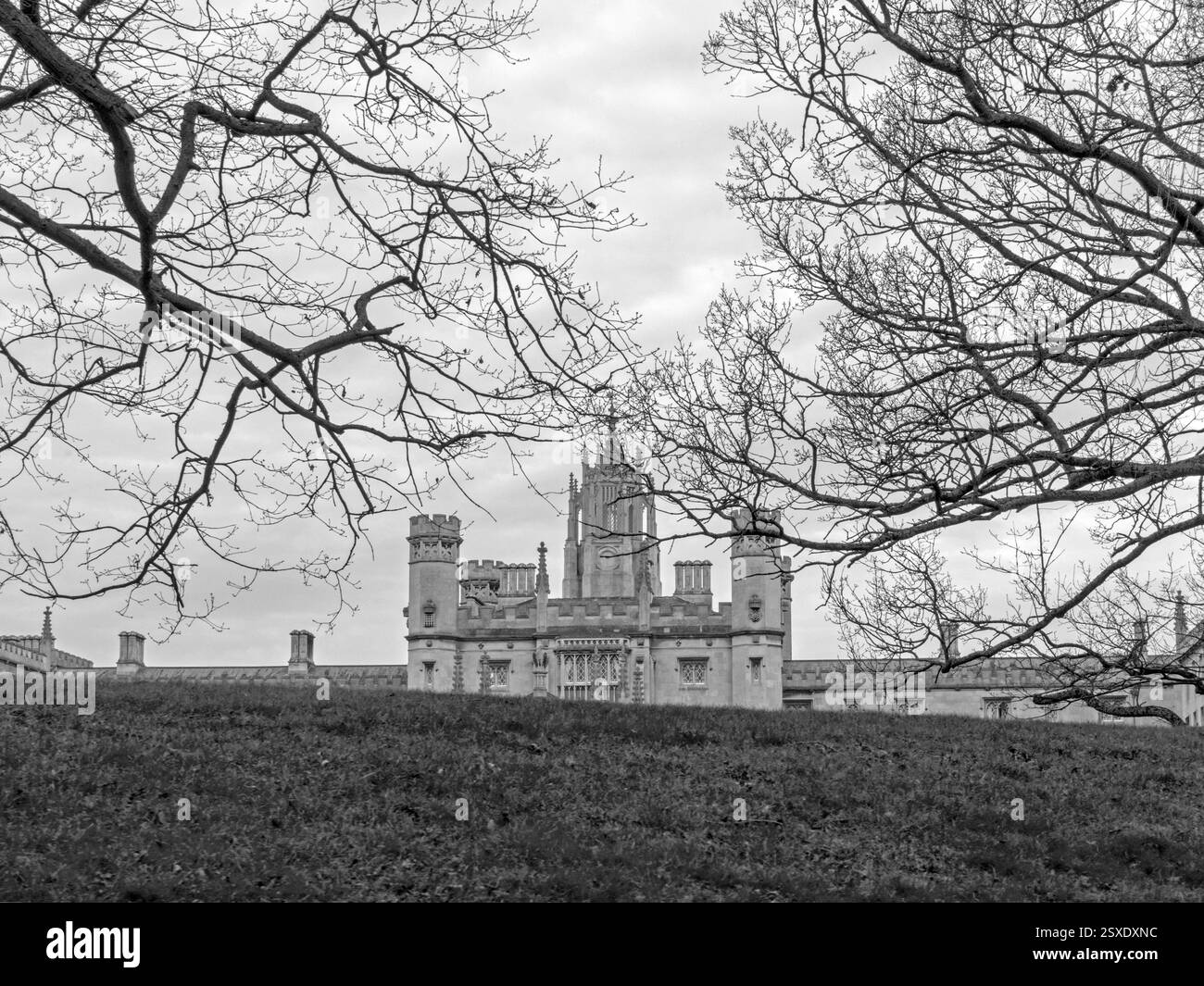 Nouveau tribunal du Saint John's College à Cambridge/Royaume-Uni Banque D'Images