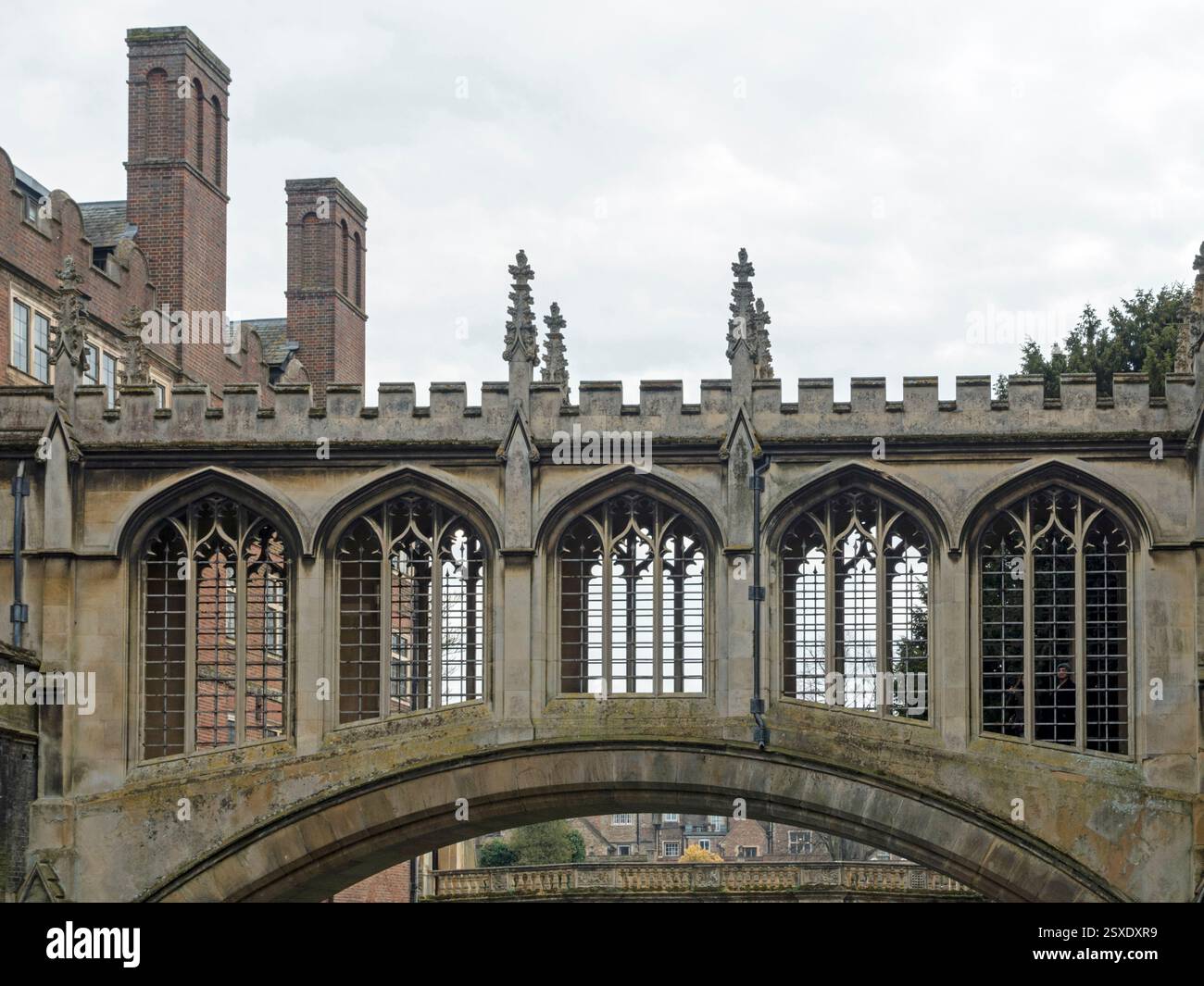 Pont des Soupirs à Cambridge/Royaume-Uni Banque D'Images