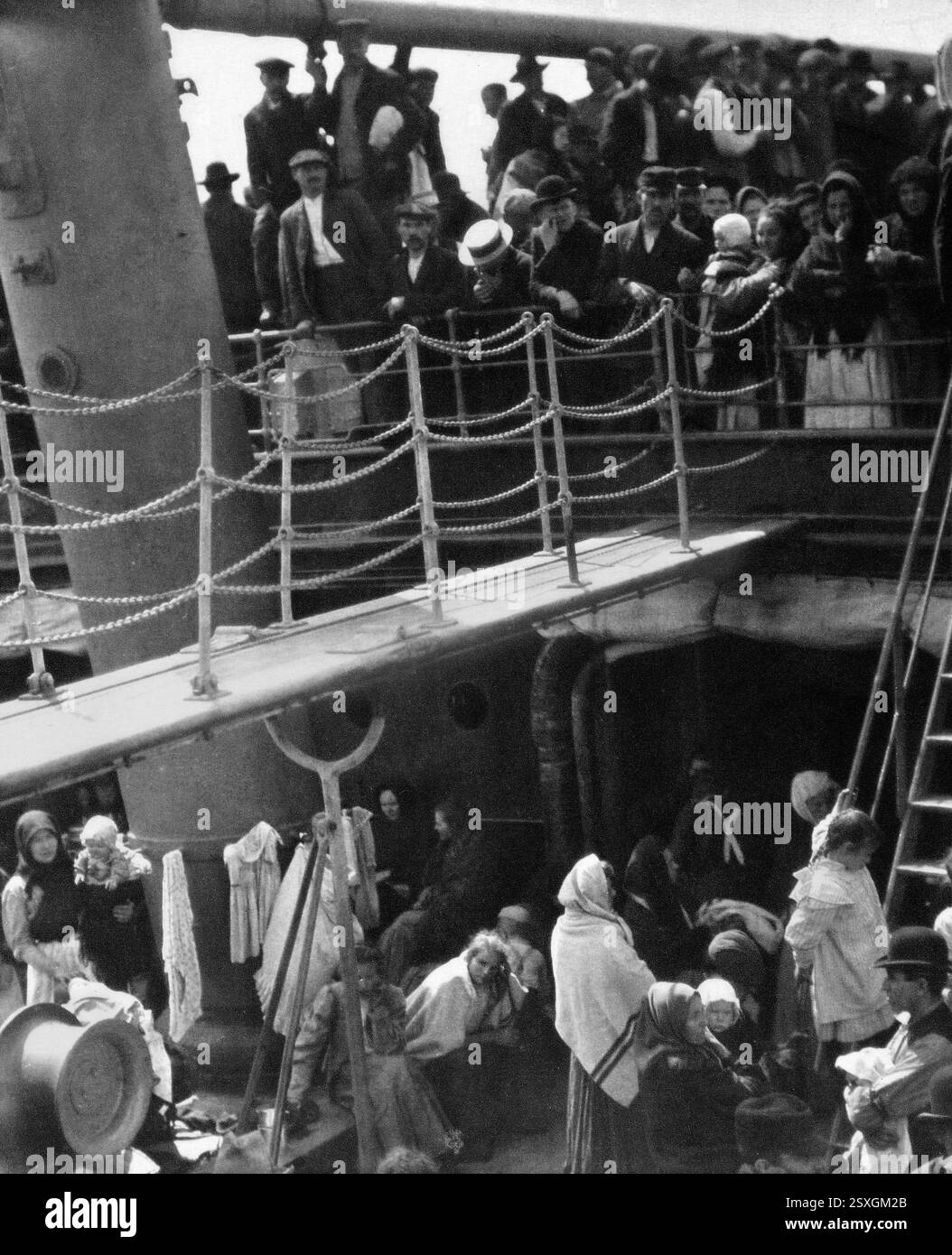 La direction du photographe américain Alfred Stieglitz (1864-1946), 1907 Banque D'Images