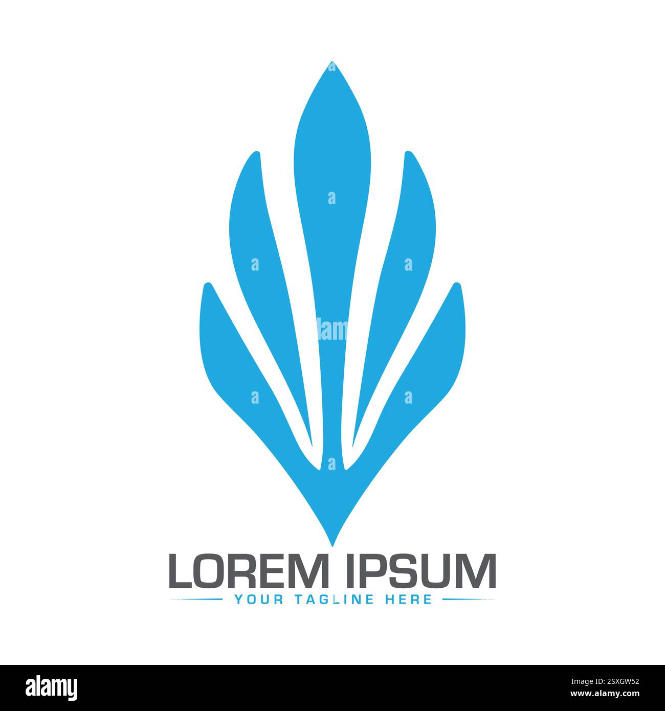 Conception de logo d'oiseau, conception de logo d'aile d'oiseau Illustration de Vecteur