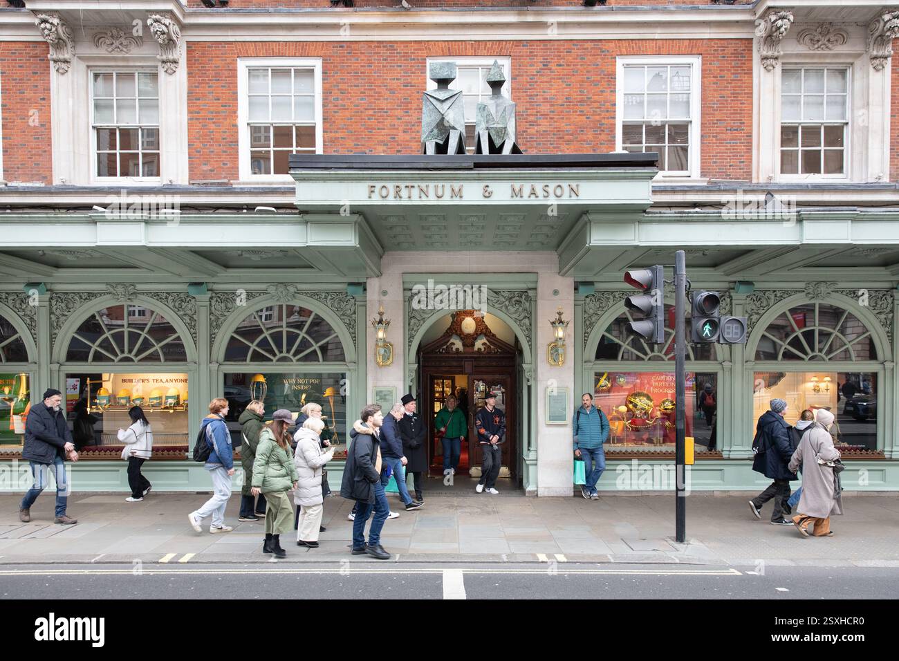 Magasin Fortnum et Mason, Londres Banque D'Images