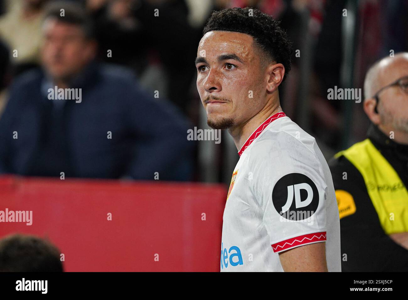 Ruben Vargas (Sevilla FC) lors du match de LaLiga entre Sevilla FC et RCD Mallorca, à Sanchez Pizjuan le 24 février 2025 à Séville, Espagne Banque D'Images