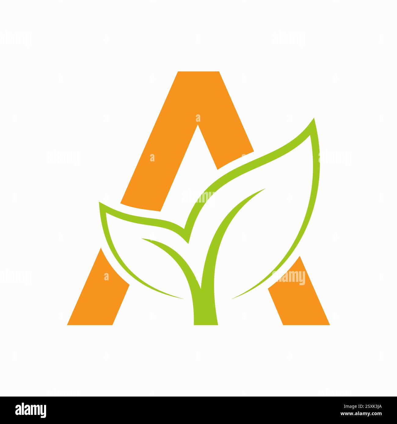 Lettre initiale A Leaf logo concept pour Eco Friendly et Organic Symbol Vector Template Illustration de Vecteur Lettre initiale A Leaf logo concept pour Eco Friendly et Organic Symbol Vector Template Illustration de Vecteur