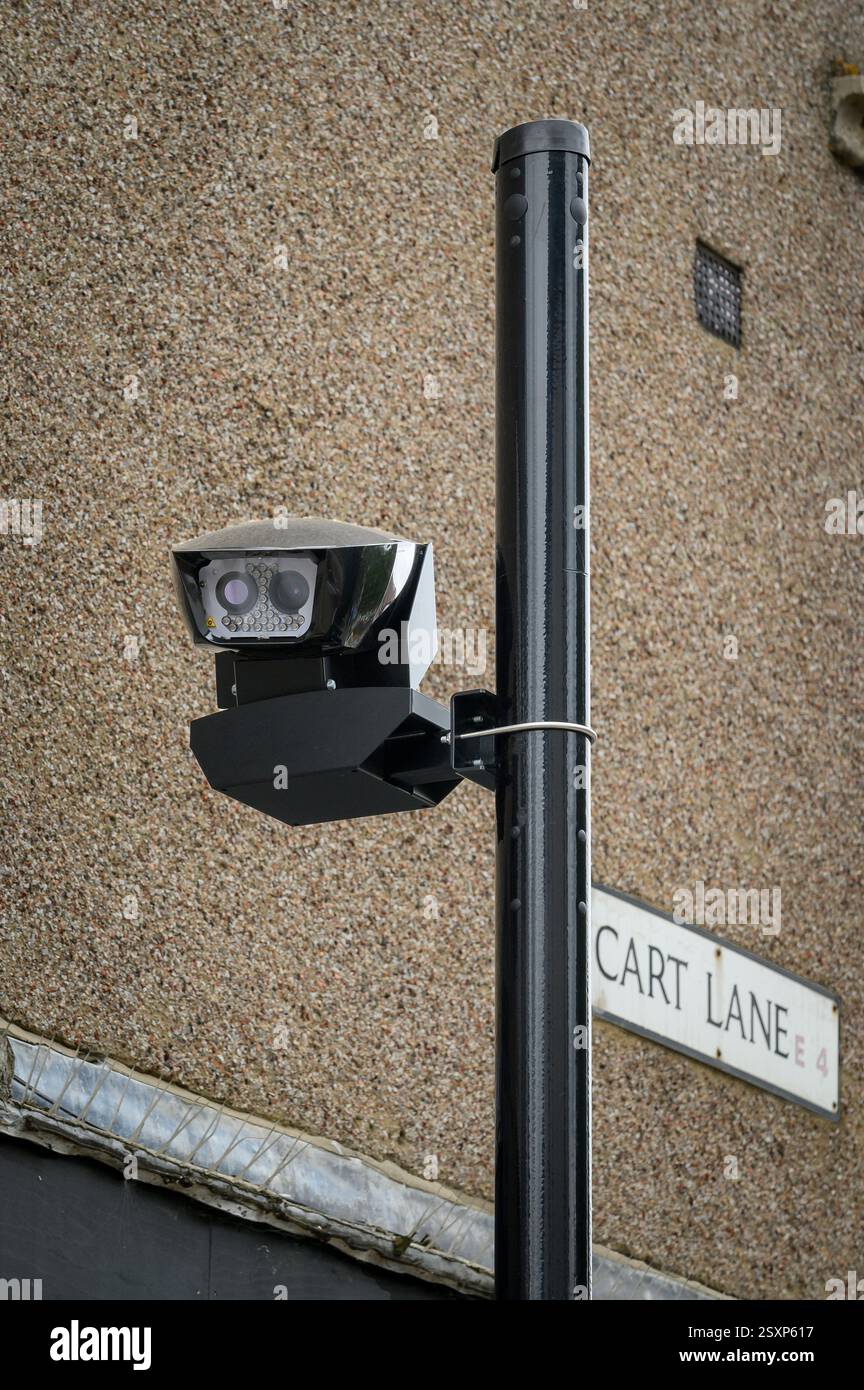 Transport for London (TfL) caméra de reconnaissance automatique de plaque d'immatriculation (ANPR) Banque D'Images