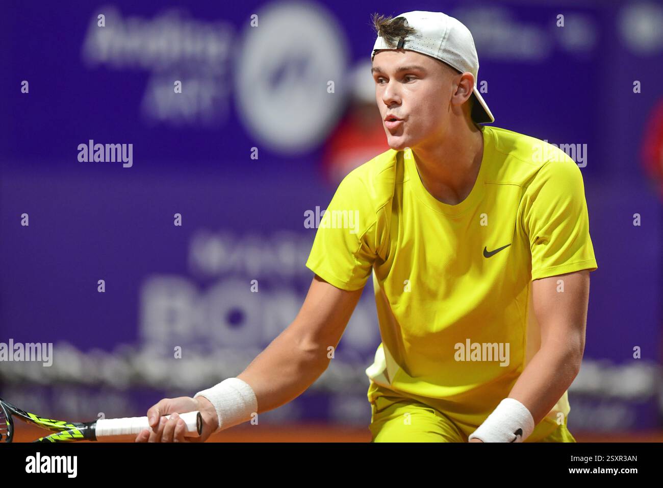 Holger Rune (Danemark). Argentine Open 2025 Banque D'Images Holger Rune (Danemark). Argentine Open 2025 Banque D'Images