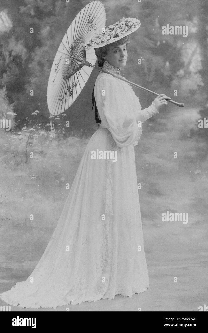 Paul Nadar - Réjane - actrice française Banque D'Images