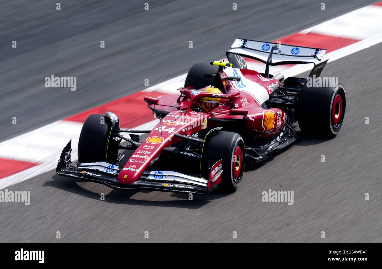 Le premier jour des essais de pré-saison sur le circuit international de Bahreïn, Sakhir. Date de la photo : mercredi 26 février 2025. Banque D'Images