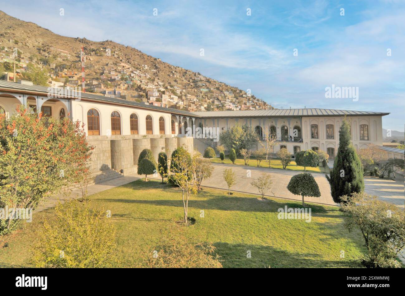 Babur Gardens dans la capitale de l'Afghanistan, Kaboul Banque D'Images