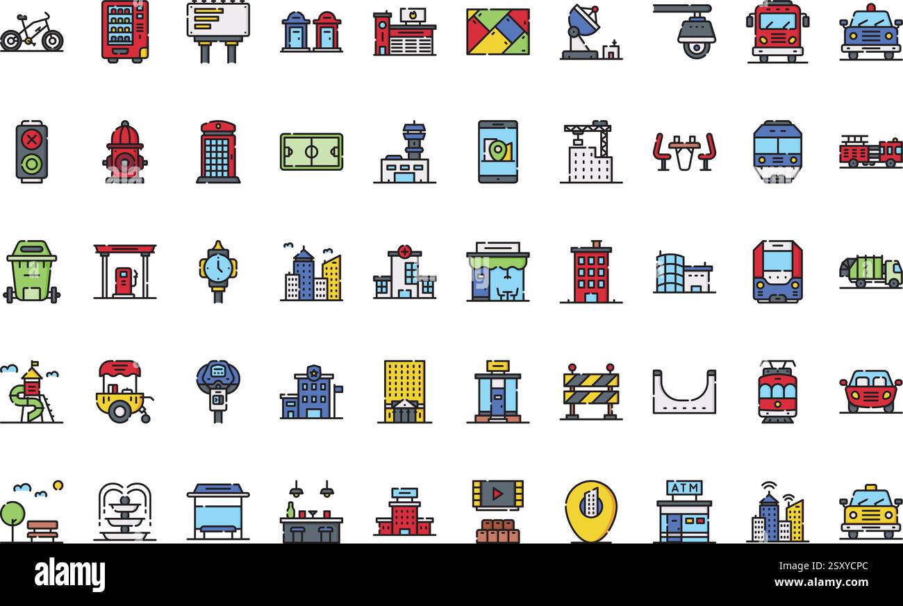 Collection d'icônes vectorielles de haute qualité avec contour modifiable. Idéal pour les projets professionnels et créatifs. Illustration de Vecteur Collection d'icônes vectorielles de haute qualité avec contour modifiable. Idéal pour les projets professionnels et créatifs. Illustration de Vecteur