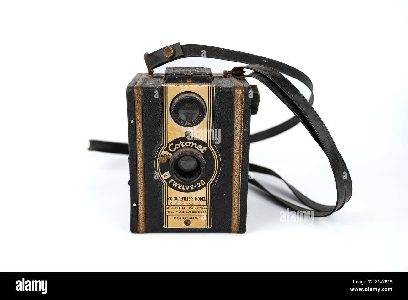 Caméra boîtier Coronet Twelve-20 – pays de Galles, Royaume-Uni – 18 février 2025 Banque D'Images