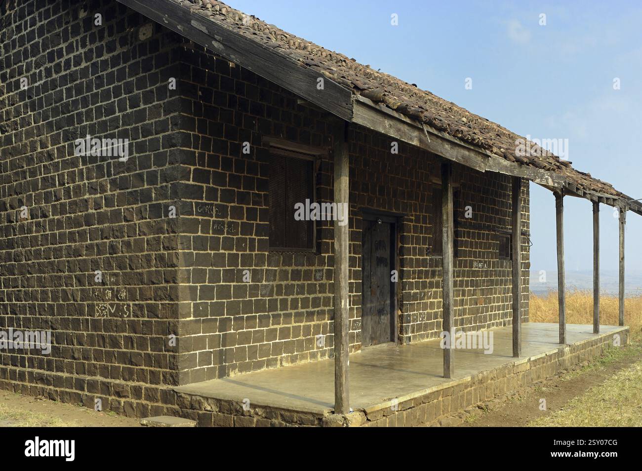 House, chandbibi ka mahal, ahmednagar, Maharashtra, Inde, Asie Banque D'Images