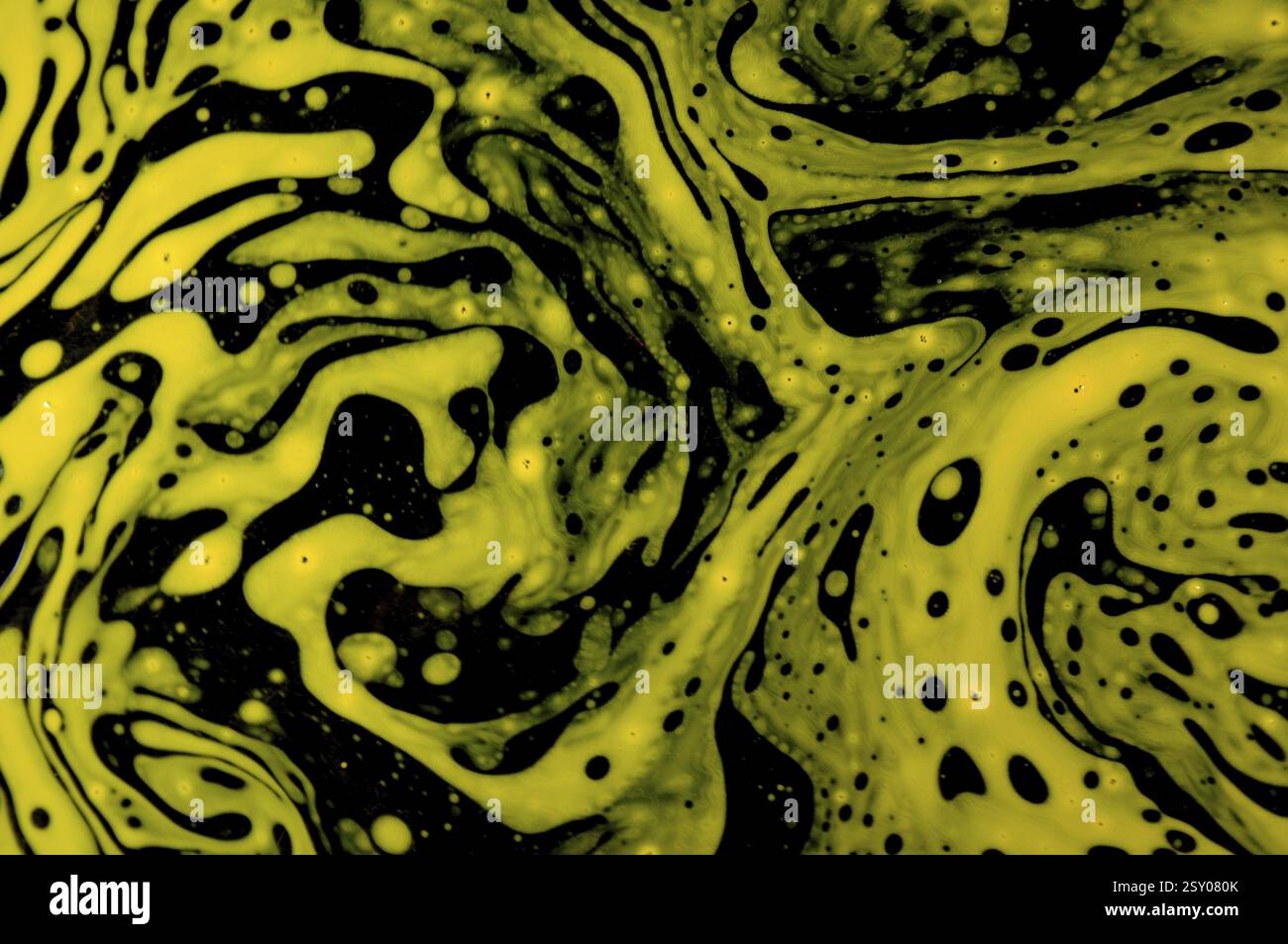 Palette abstraite de fond de couleur jaune, Art abstrait peinture acrylique fond de texture, couleurs de printemps, couleurs d'été, backgroun de festival de printemps Banque D'Images