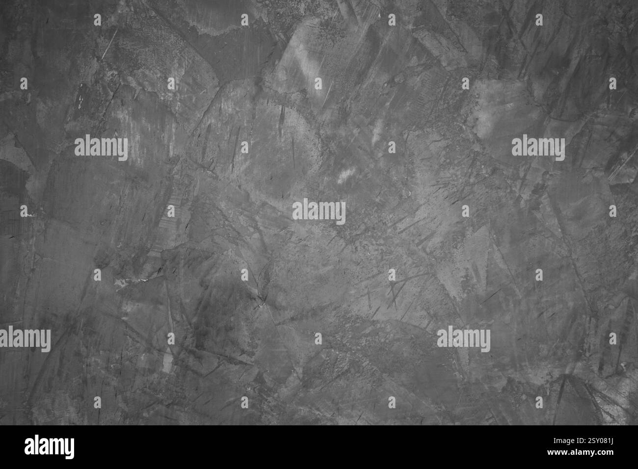 fond de mur en béton texturé noir et blanc Banque D'Images