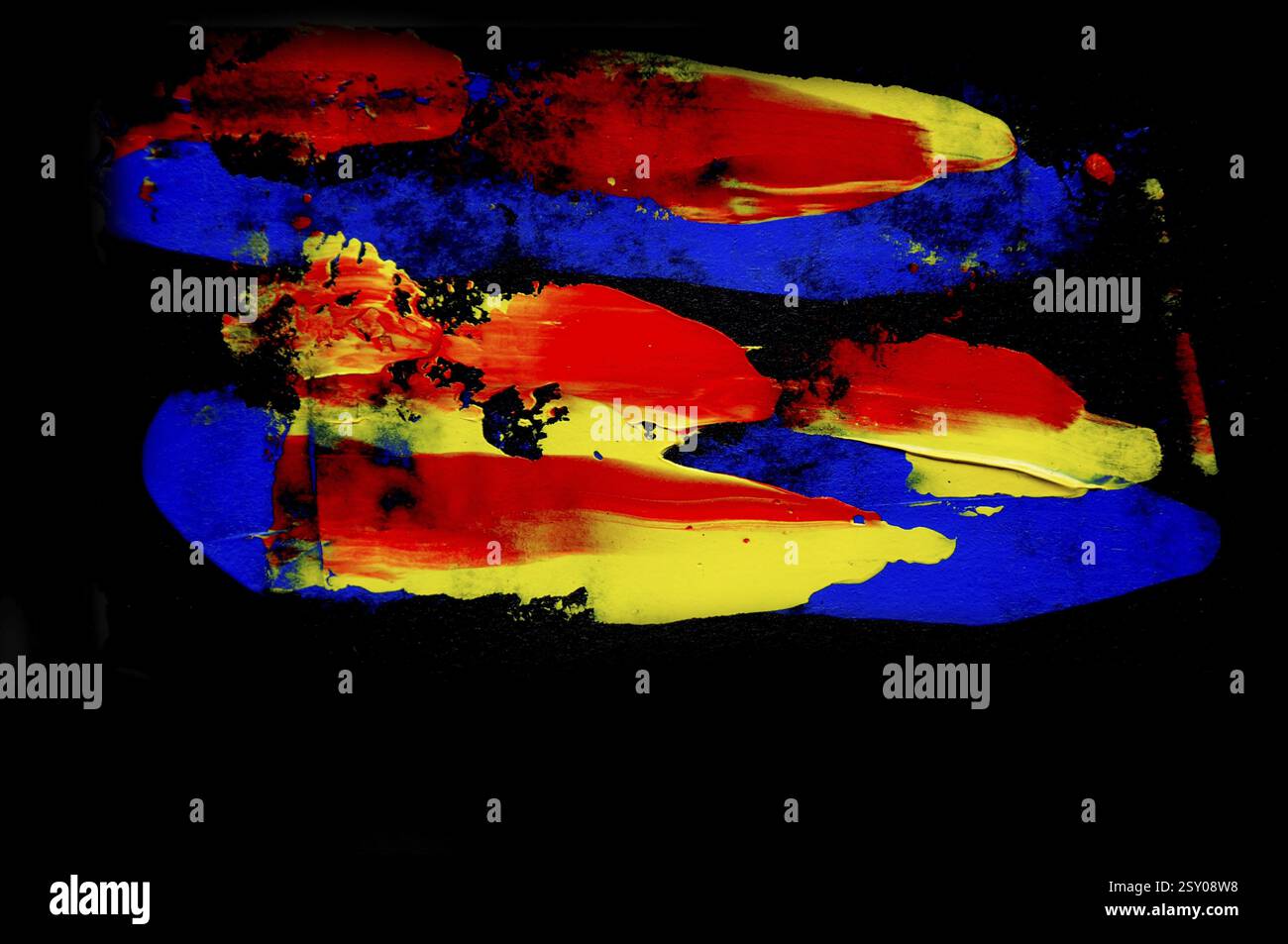 Palette abstraite de fond coloré, Art abstrait peinture acrylique fond de texture, couleurs de printemps, couleurs d'été, fond de festival de printemps, p Banque D'Images