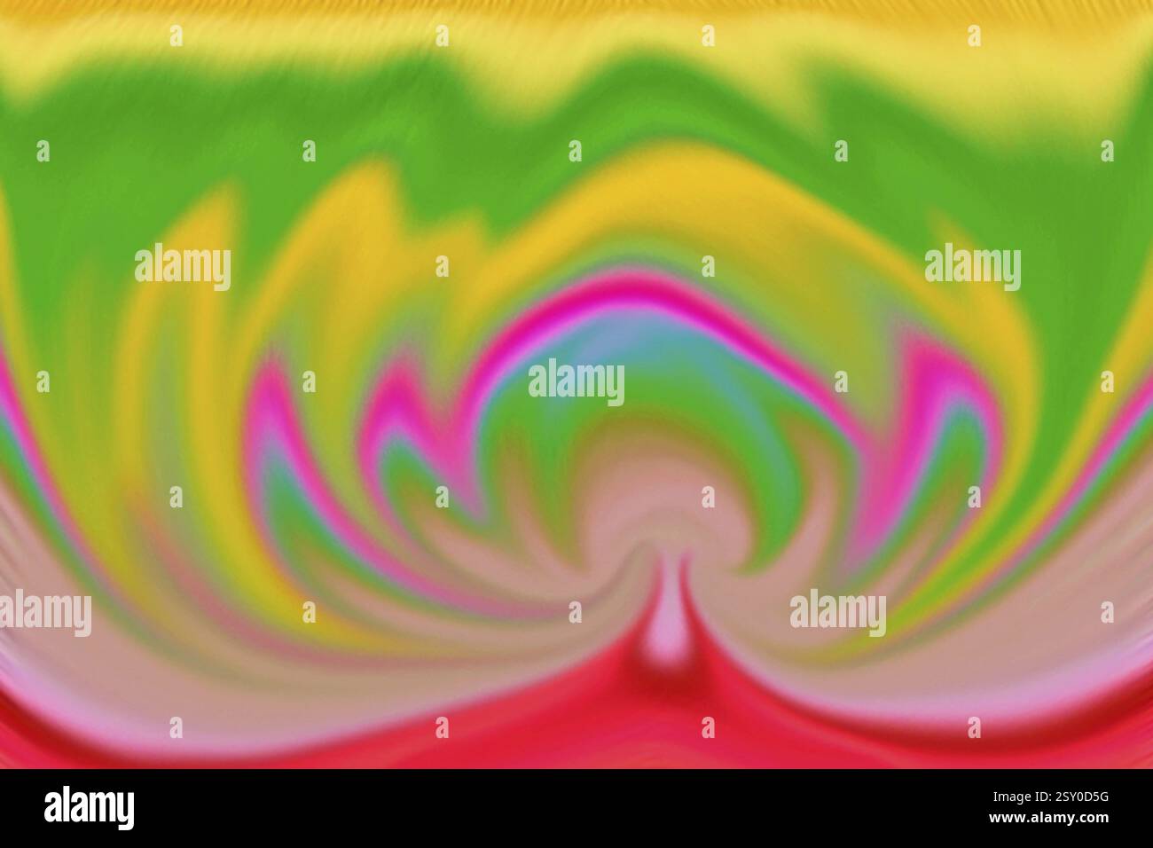 Fine art moderne ordinateur digital graphics ligne couleurs Inde Asie Banque D'Images
