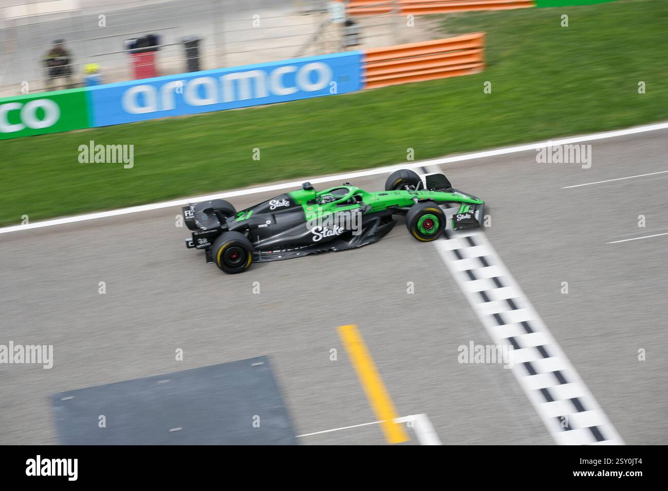 Sakhir, Bahreïn. 26 février 2025. Nico Hulkemberg, lors des essais de formule 1, au Bahrain International circuit. Crédit : Alessio Morgese/Alessio Morgese/Emage/Alamy Live news Banque D'Images
