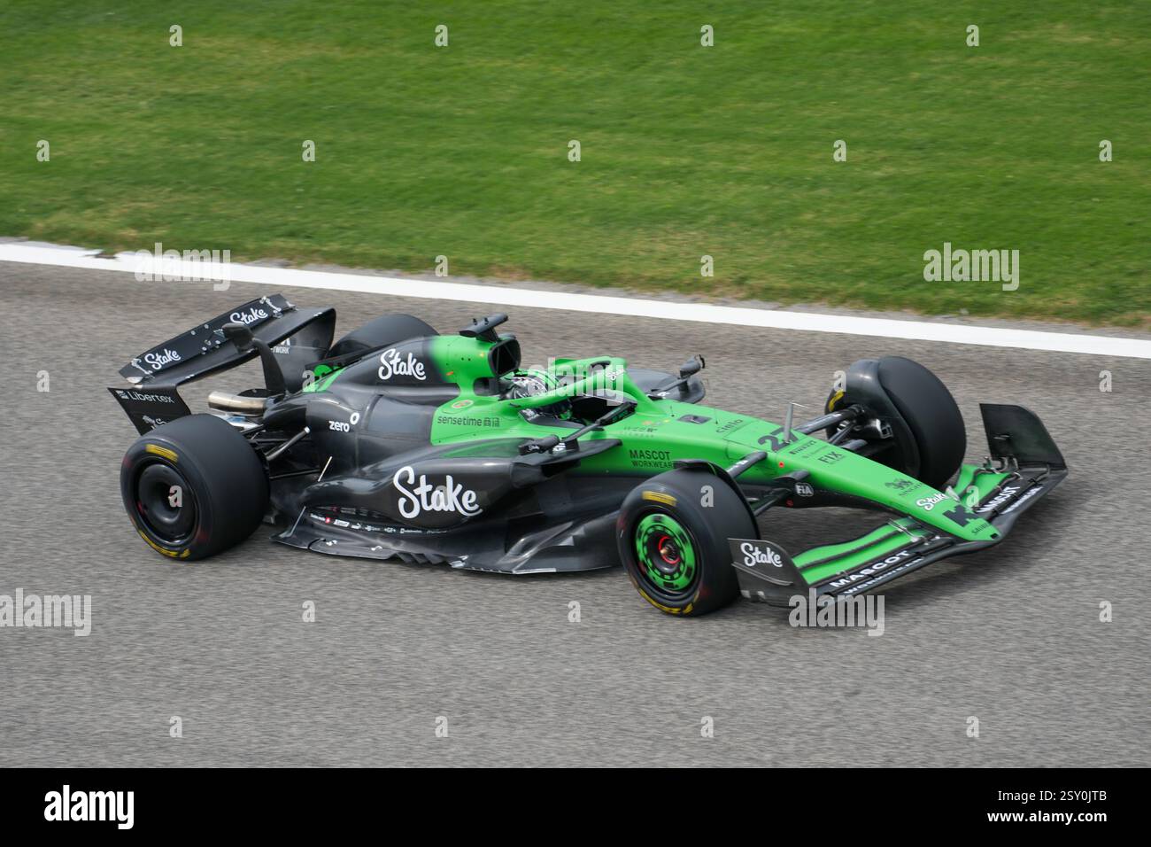Sakhir, Bahreïn. 26 février 2025. Nico Hulkemberg, lors des essais de formule 1, au Bahrain International circuit. Crédit : Alessio Morgese/Alessio Morgese/Emage/Alamy Live news Banque D'Images