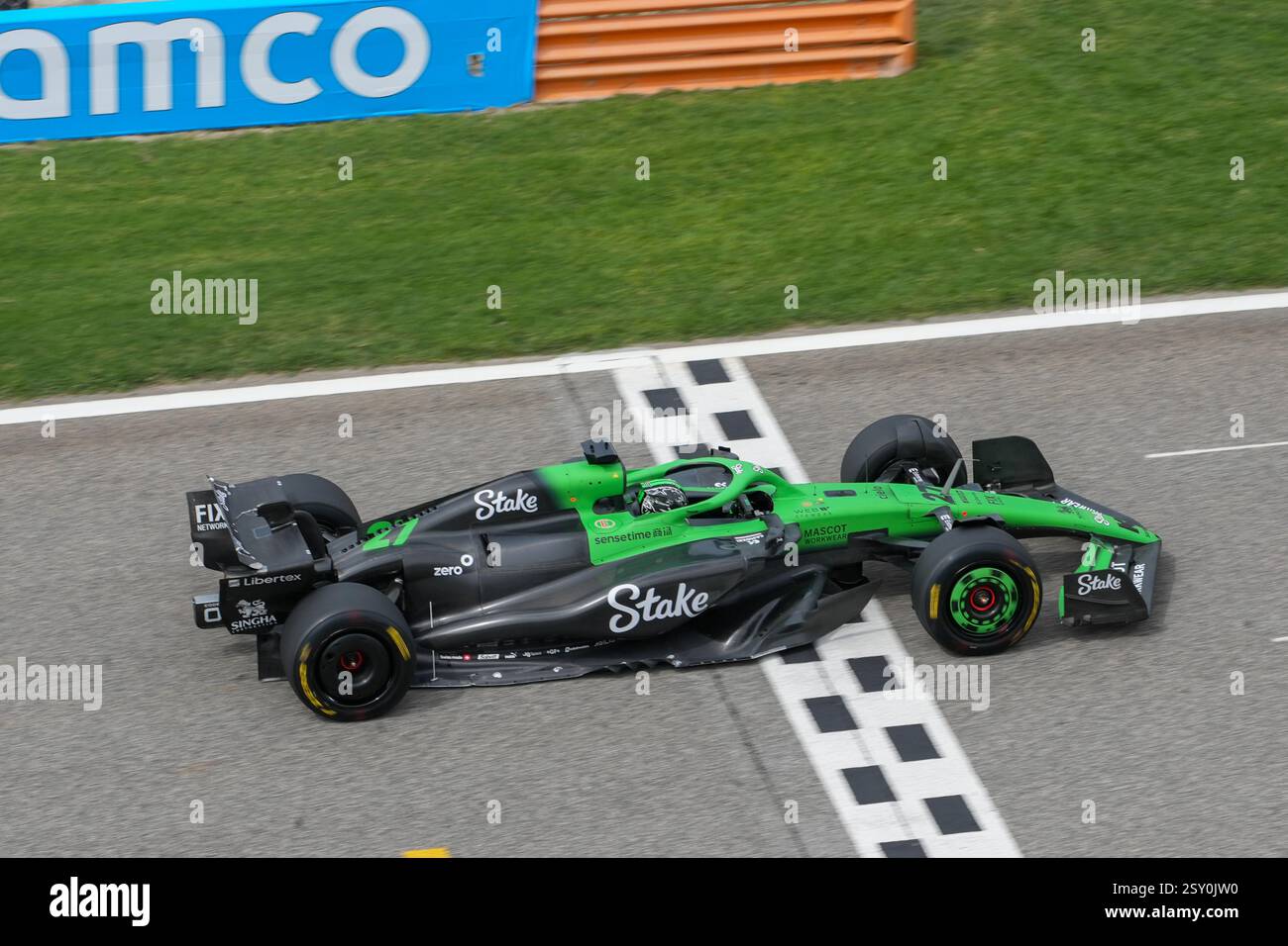 Sakhir, Bahreïn. 26 février 2025. Nico Hulkemberg, lors des essais de formule 1, au Bahrain International circuit. Crédit : Alessio Morgese/Alessio Morgese/Emage/Alamy Live news Banque D'Images