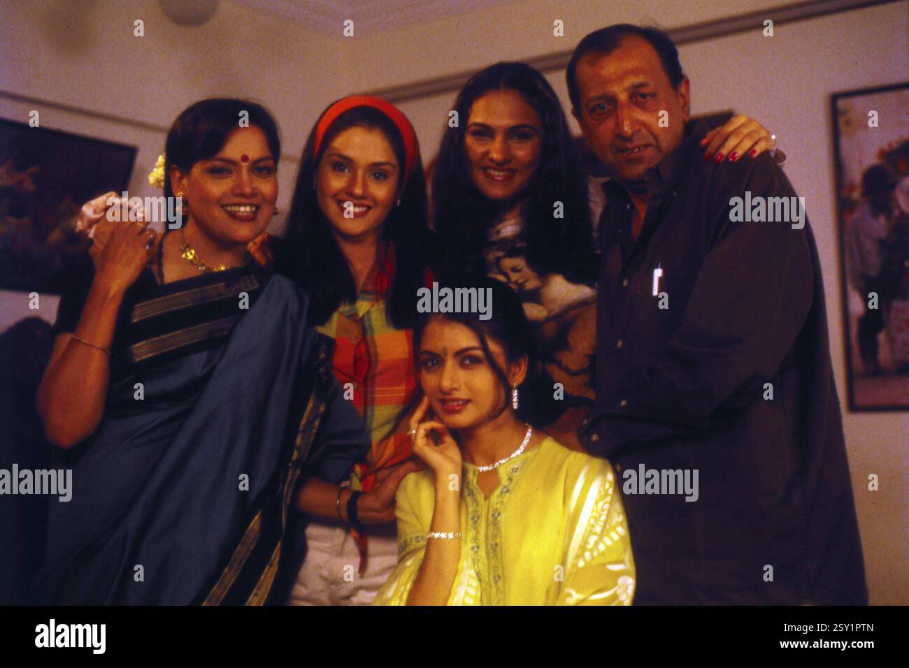 L'actrice de Bollywood, Indian bhagyashree, Inde, Asie, NOMR Banque D'Images