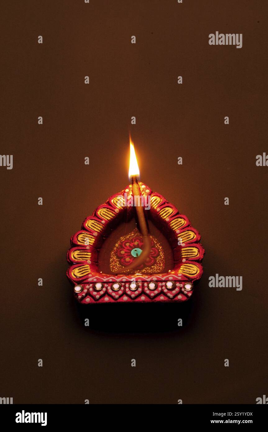 Lampe festive Banque D'Images