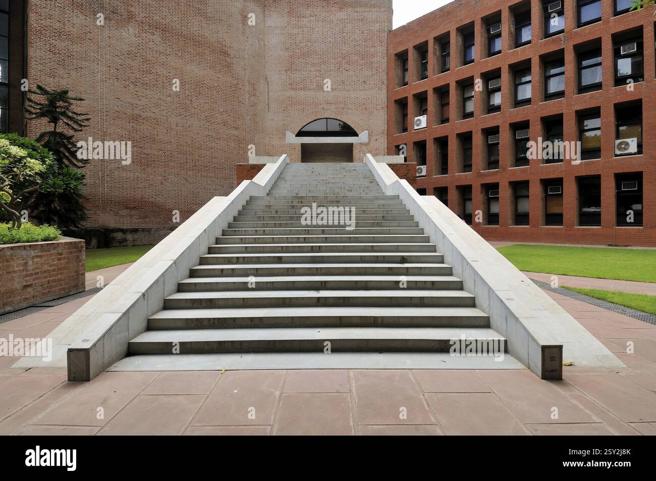 L'Indian Institute of Management Ahmedabad Gujarat Inde Asie Banque D'Images