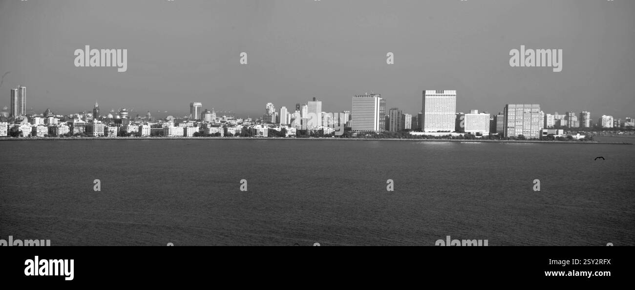 Skyline, Mumbai, Maharashtra, Inde, Asie Banque D'Images