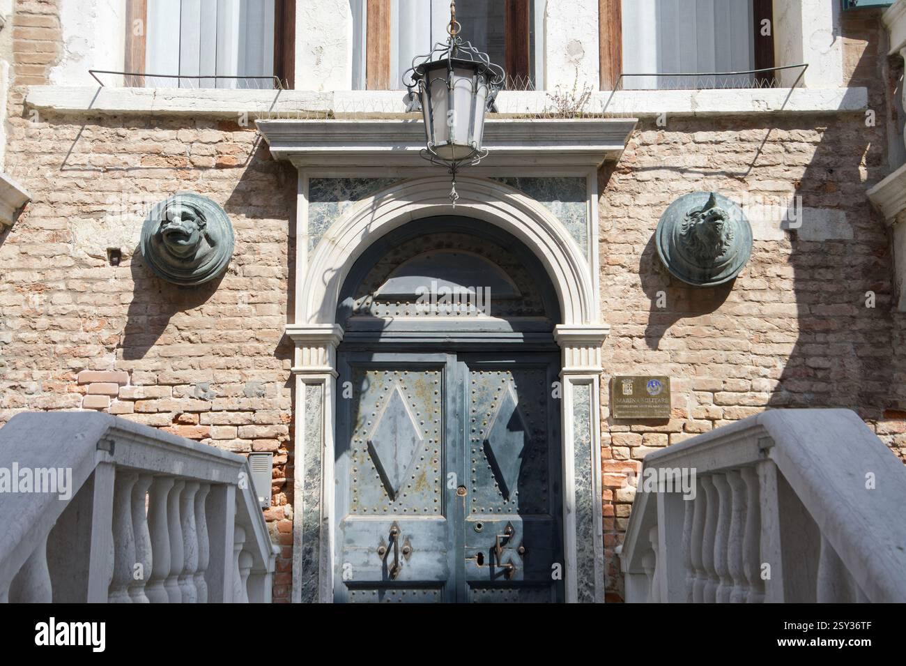 Istituto di studi militari marittimi (École d'état-major de la marine italienne), Venise Banque D'Images