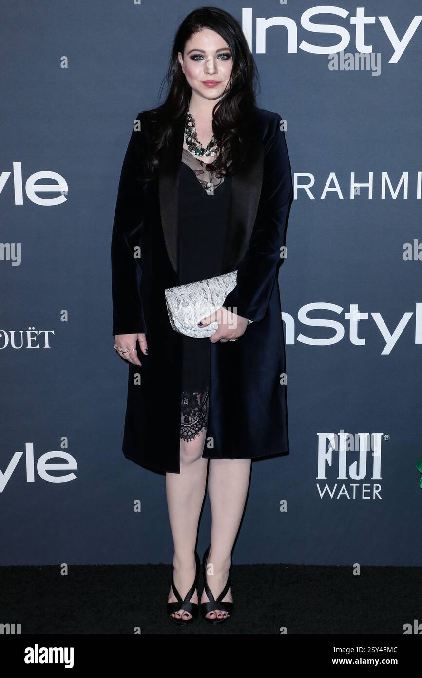 (DOSSIER) Michelle Christine Trachtenberg morte à 39 ans. Michelle Christine Trachtenberg, 'Gossip Girl' et 'Buffy' actrice, meurt à 39 ans. Les policiers, répondant à un appel du 911, l'ont trouvée sans réponse dans un appartement de Manhattan le matin du mercredi 26 février 2025, ont déclaré les autorités. LOS ANGELES, CALIFORNIE, États-Unis - 23 OCTOBRE : L'actrice, productrice et scénariste américaine Michelle Christine Trachtenberg arrive aux InStyle Awards 2017 qui se tiennent au Getty Center le 23 octobre 2017 à Los Angeles, Californie, États-Unis. (Photo de Xavier Collin/image Press Agency) Banque D'Images